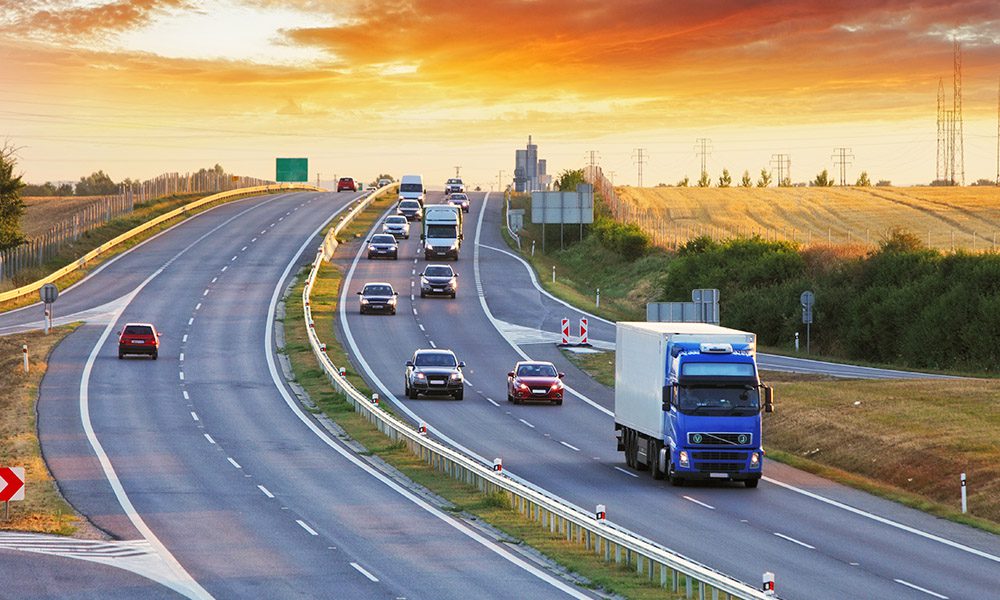 Blog - Highway Transportation With Cars and a Truck